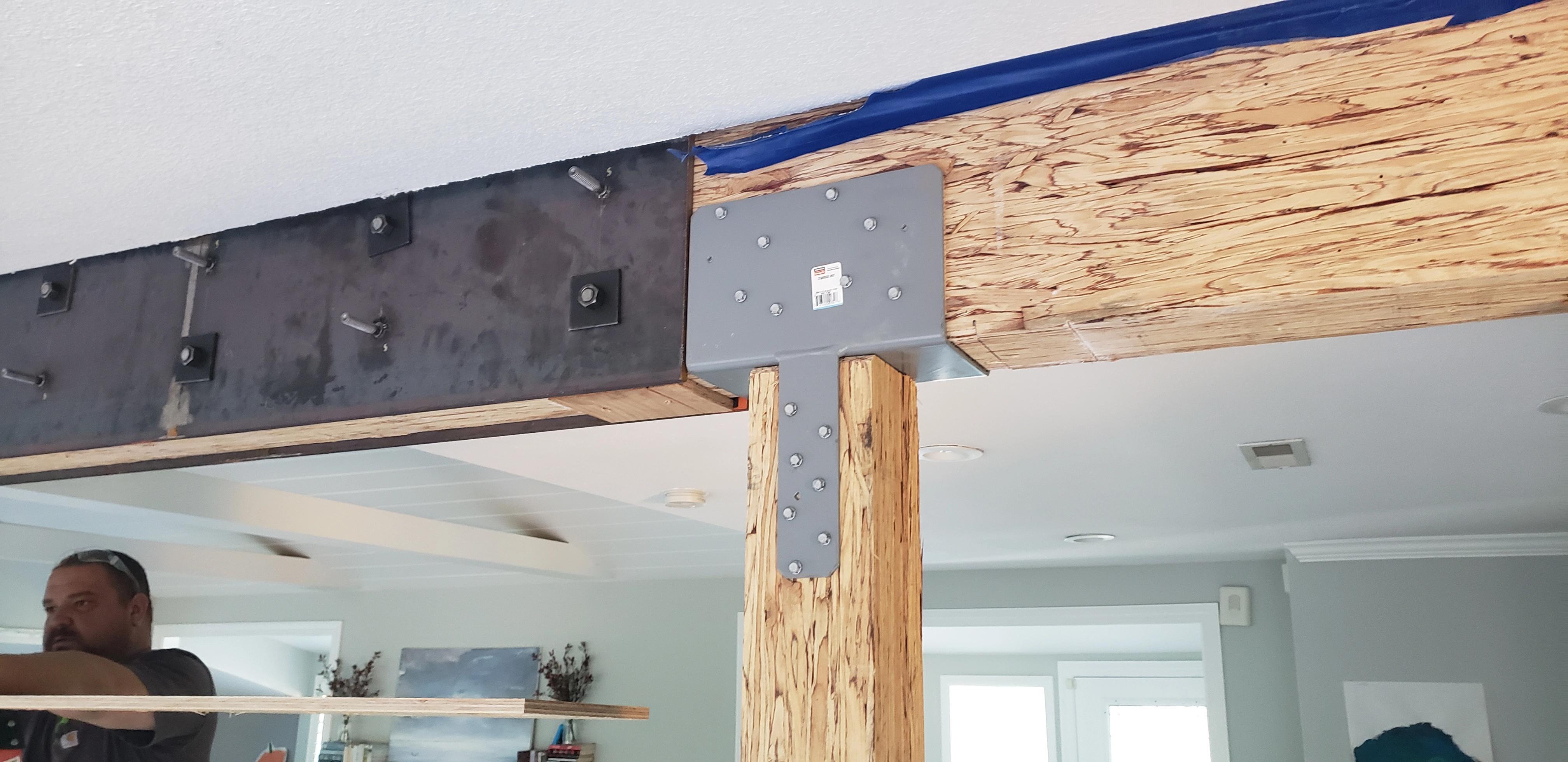 Adding Steel plates for correction